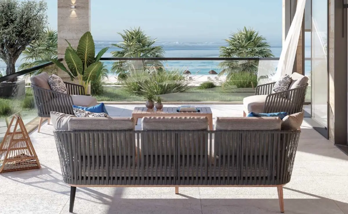 Large terrace